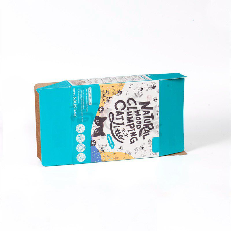 Custom Printing 5-Ply Colored Corrugated Sheet Paper Corrugated Color Box