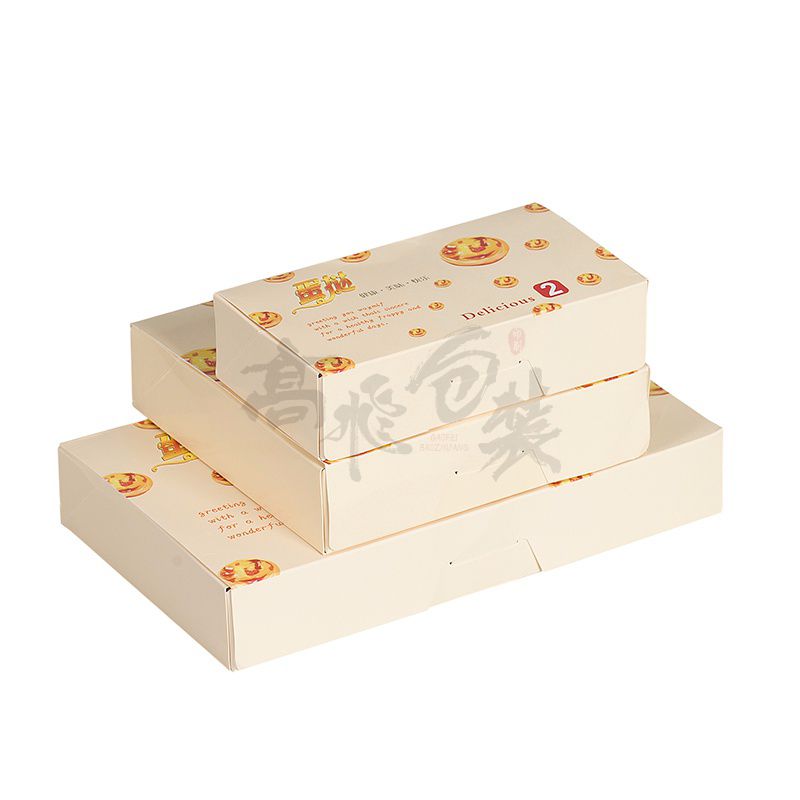 Hot Sale Factory Price Custom Eco-friendly Egg Tart Packaging Box