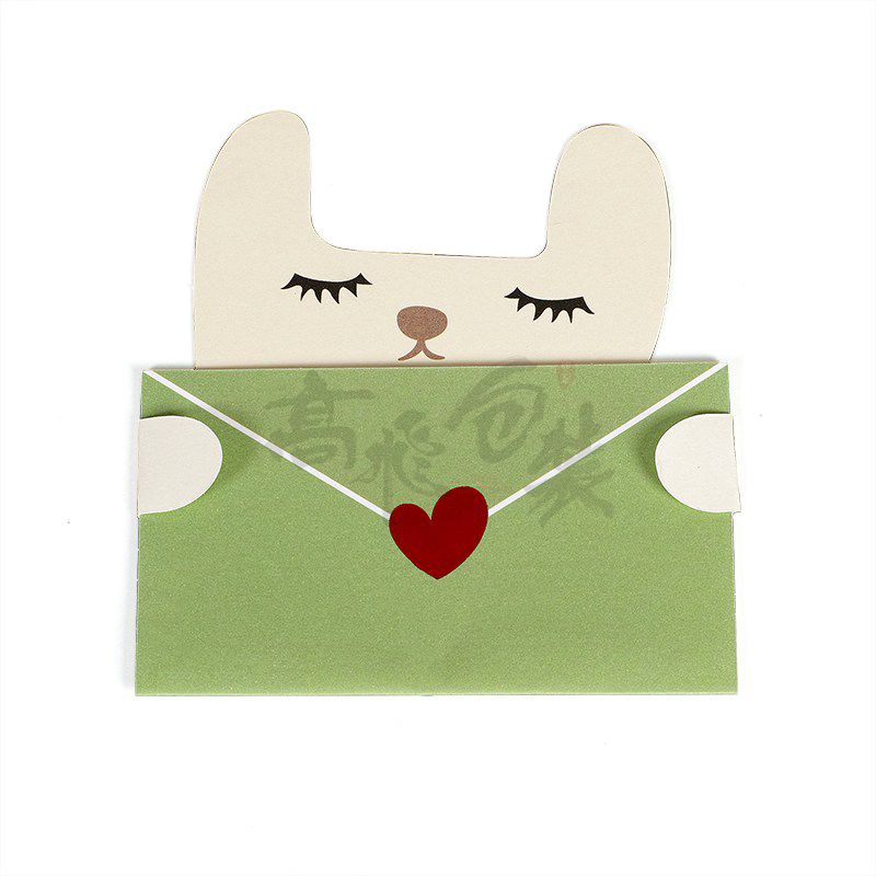 Custom Handwritten Fashion Popular Small Size Thank You Greeting Smart Wedding Cards Set With Envelopes