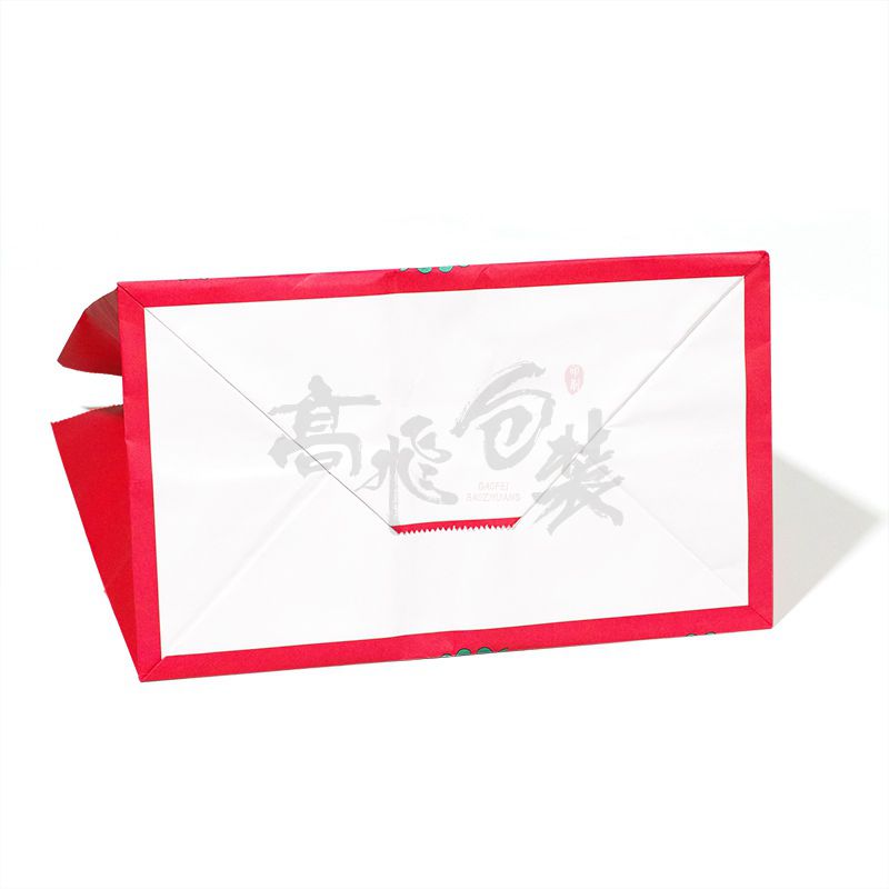 Recycled Custom Printed Christmas Washable Kraft Retail Paper Shopping Packaging Bags