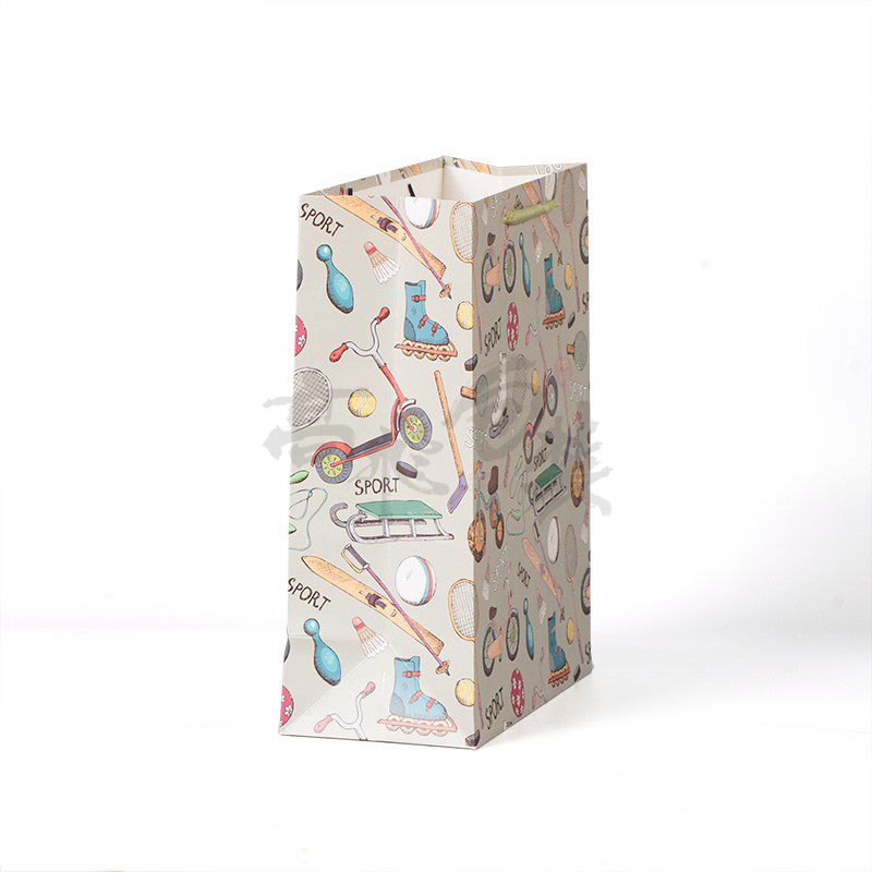 China Wholesale Eco Friendly Reusable Custom Color Shopping Carry Brown Kraft Paper Bag Manufacturer
