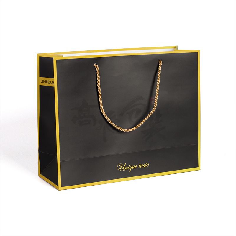 Recycled brown kraft paper bag with your own logo