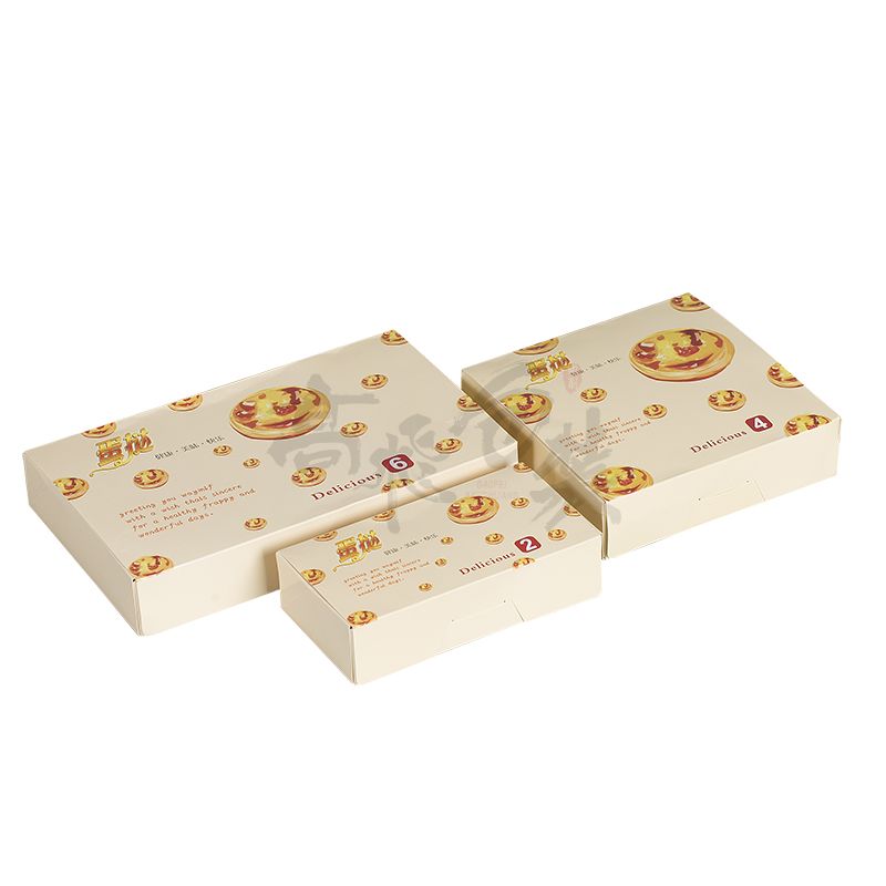 Hot Sale Factory Price Custom Eco-friendly Egg Tart Packaging Box