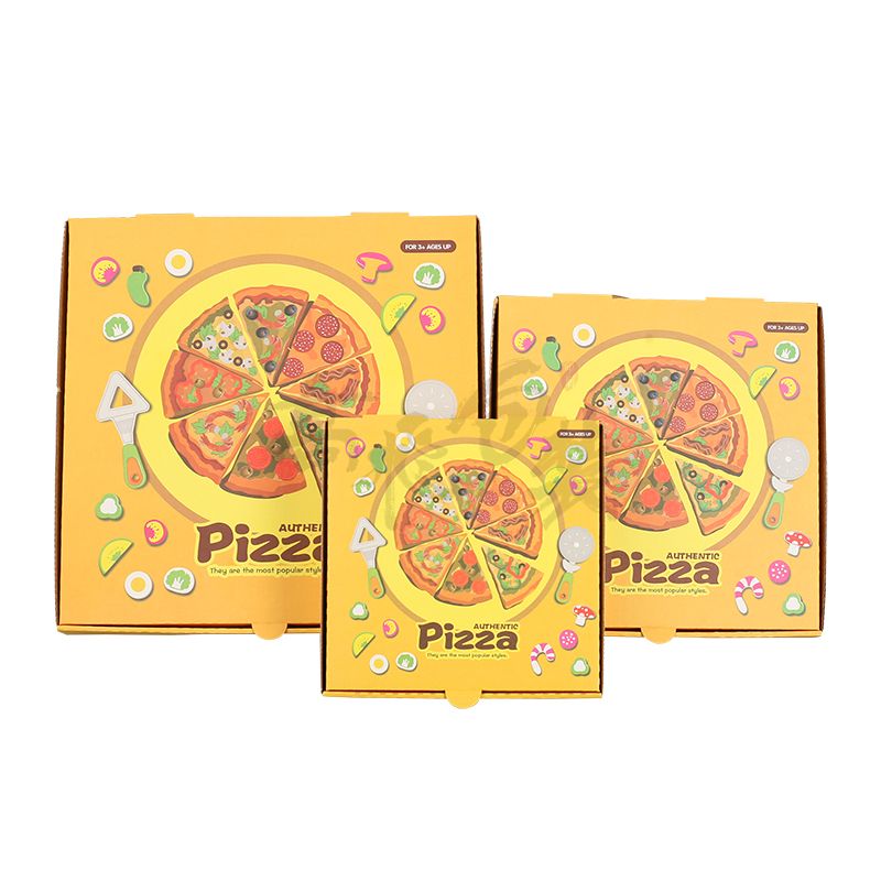 Eco friendly craft paper box for pizza