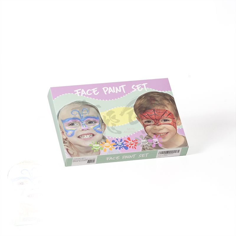 Eco Friendly Custom Foldable Colorful Cardboard Stationery Packing Design Gift Package Box For Kids
