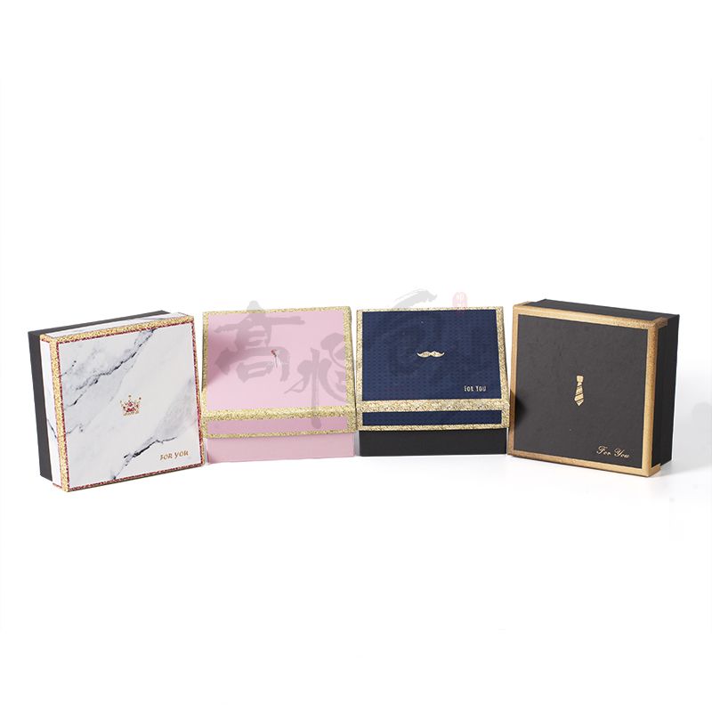 oem service recyclable gift paper box with your logo for tie