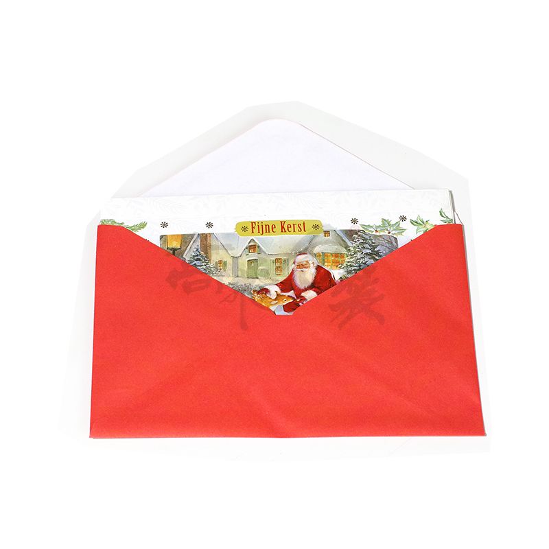 3d Handmade Wholesale Laser Cut Paper Magic Christmas Greeting Gift Cards With Envelope