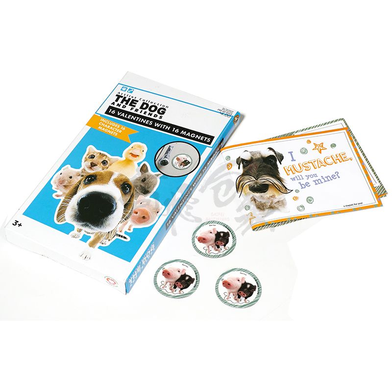 Lovely Vinyl Transparent Waterproof Plastic Material Custom Label Paper Printing Self Adhesive Sticker