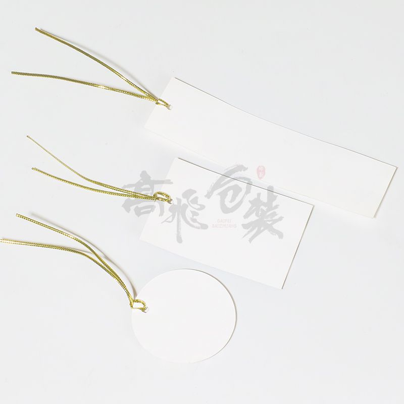 Fashion Washable Paper Clothing Luggage Handbag Laundry Labels Hanging Rfid Nfc Tag Custom