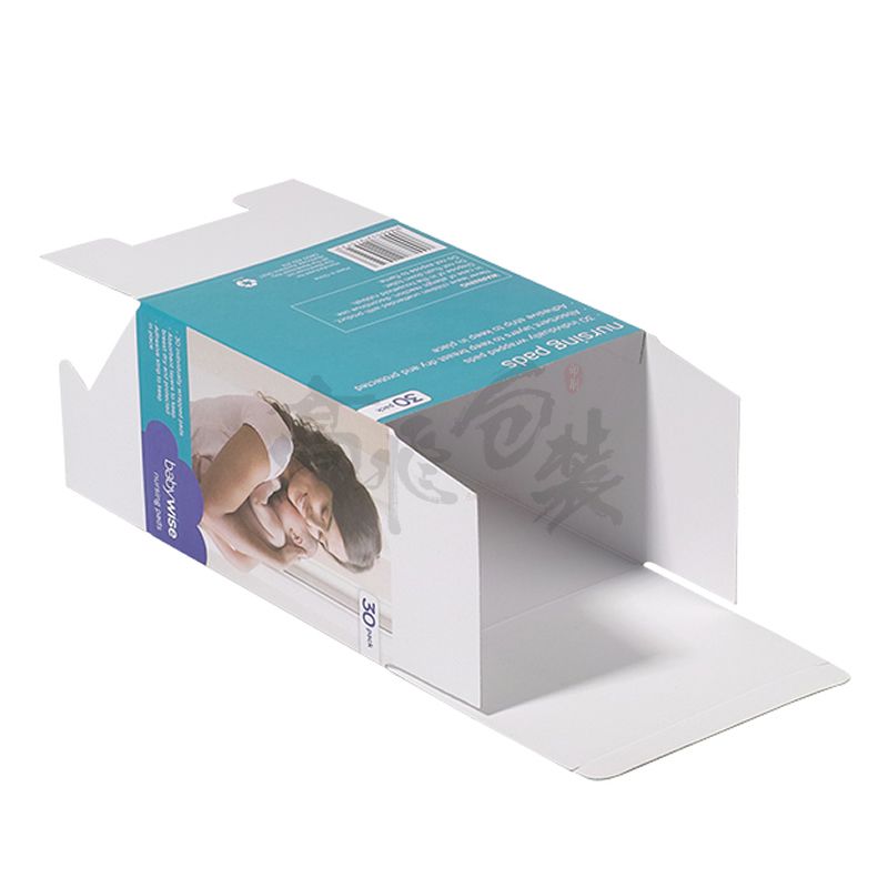 baby feeding bottle box transparent baby products shower packaging box