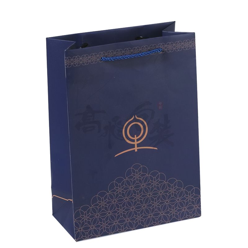 Custom Wine Branded Bottle Paper Packaging Bags With Logo