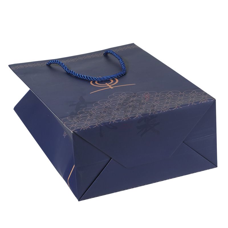Custom Wine Branded Bottle Paper Packaging Bags With Logo