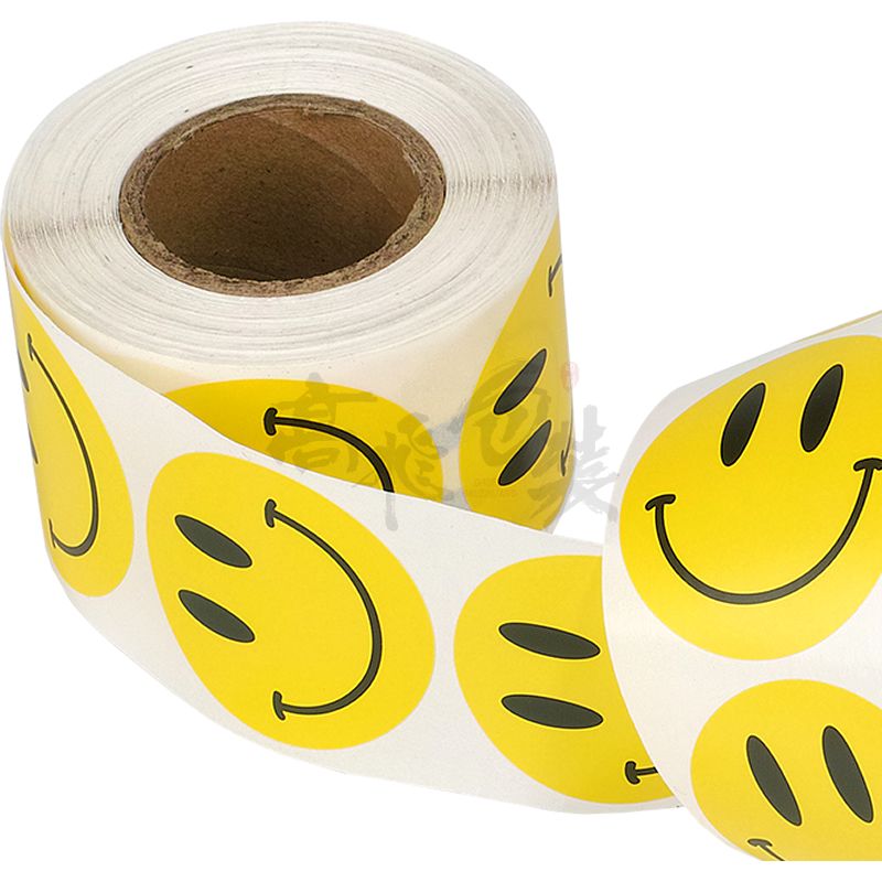 Die Cut Adhesive Waterproof Pvc Label Company Logo Design Cartoon Sticker For Jars