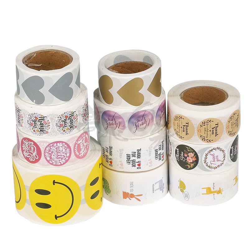 Waterproof Custom Adhesive Vinyl Sticker Roll