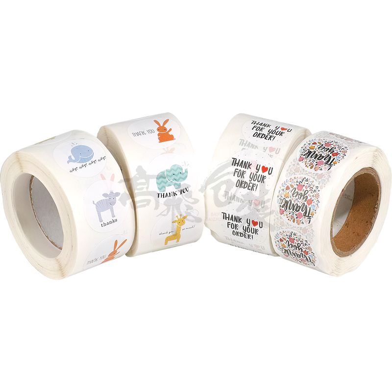 Waterproof Custom Adhesive Vinyl Sticker Roll