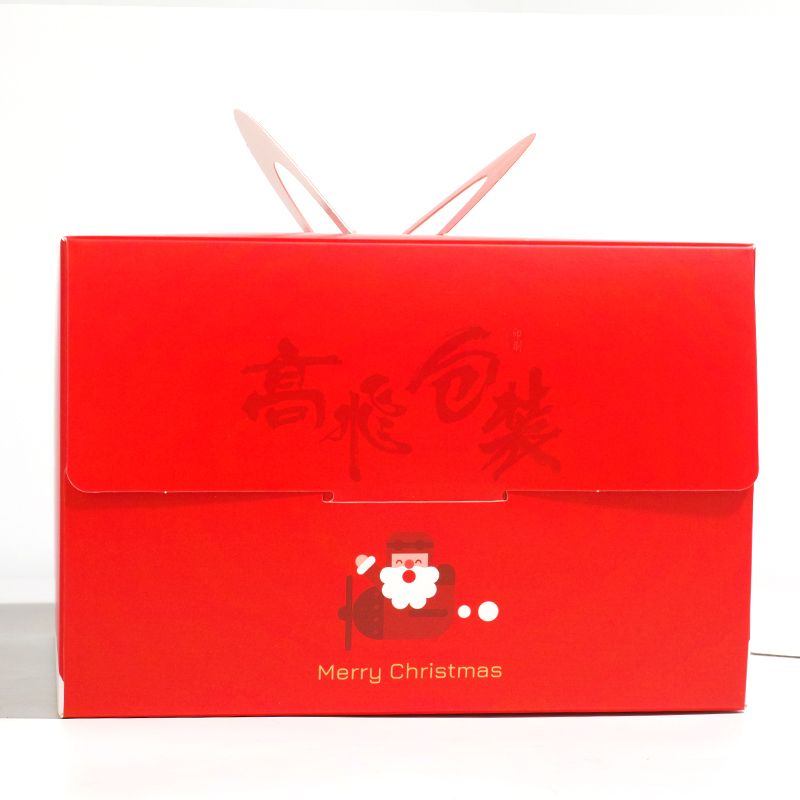 Red Wholesale Sale Custom Logo Print Cardboard Paper Packaging Birthday Wedding Cake Box