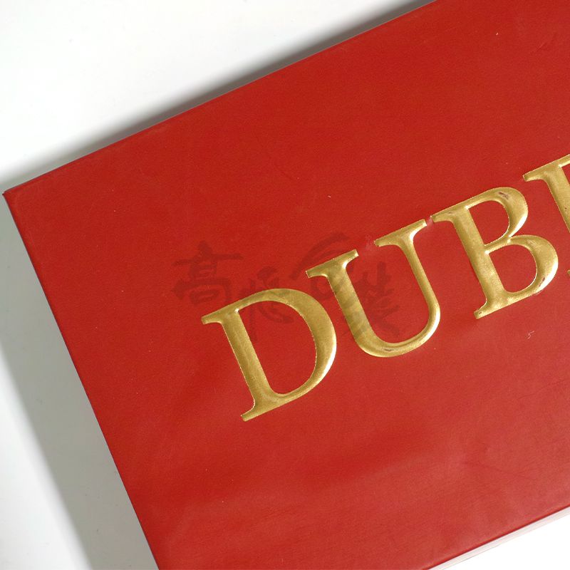 Wholesale Custom Printed Handmade Luxury Rigid Paper Cardboard Red Hot Stamping Gift Box