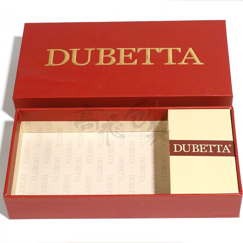 Wholesale Custom Printed Handmade Luxury Rigid Paper Cardboard Red Hot Stamping Gift Box