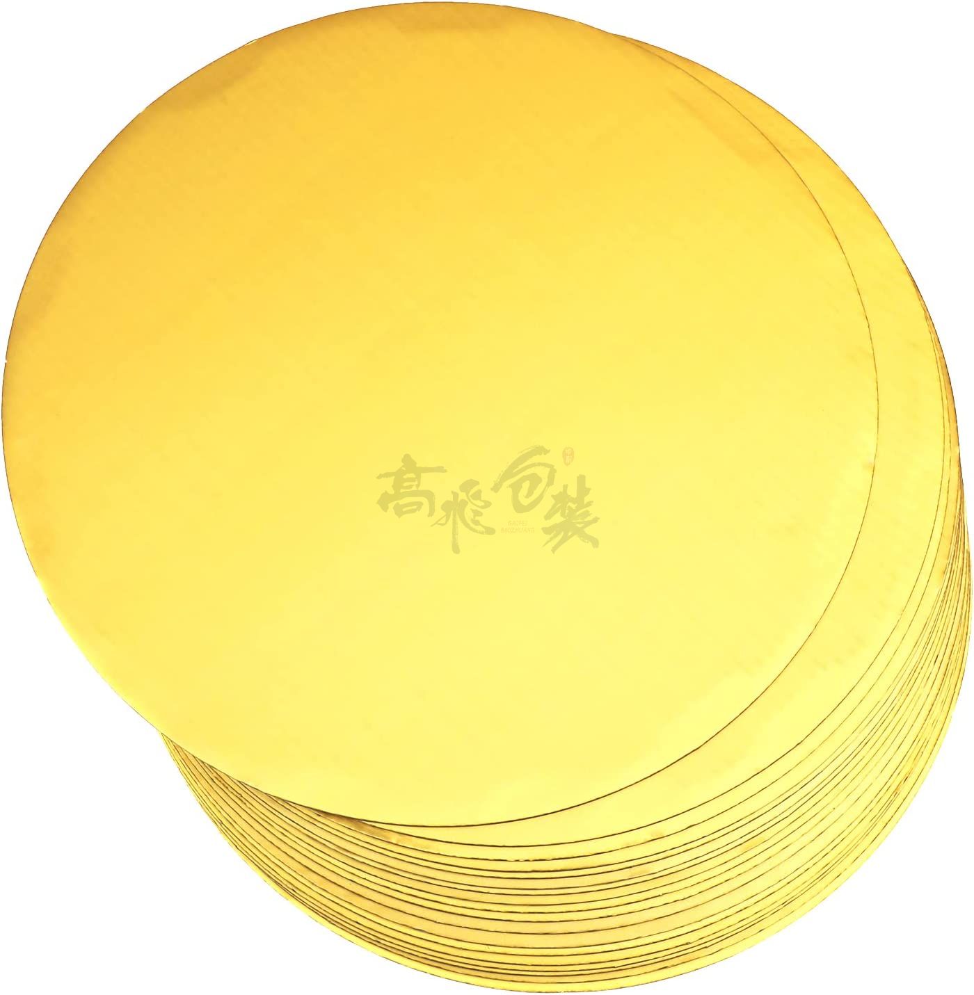 Custom Wholesale Factory Cake Round Base Board Golden White Silver Cake Board Wedding Disposable Decorating Circle Cardboard