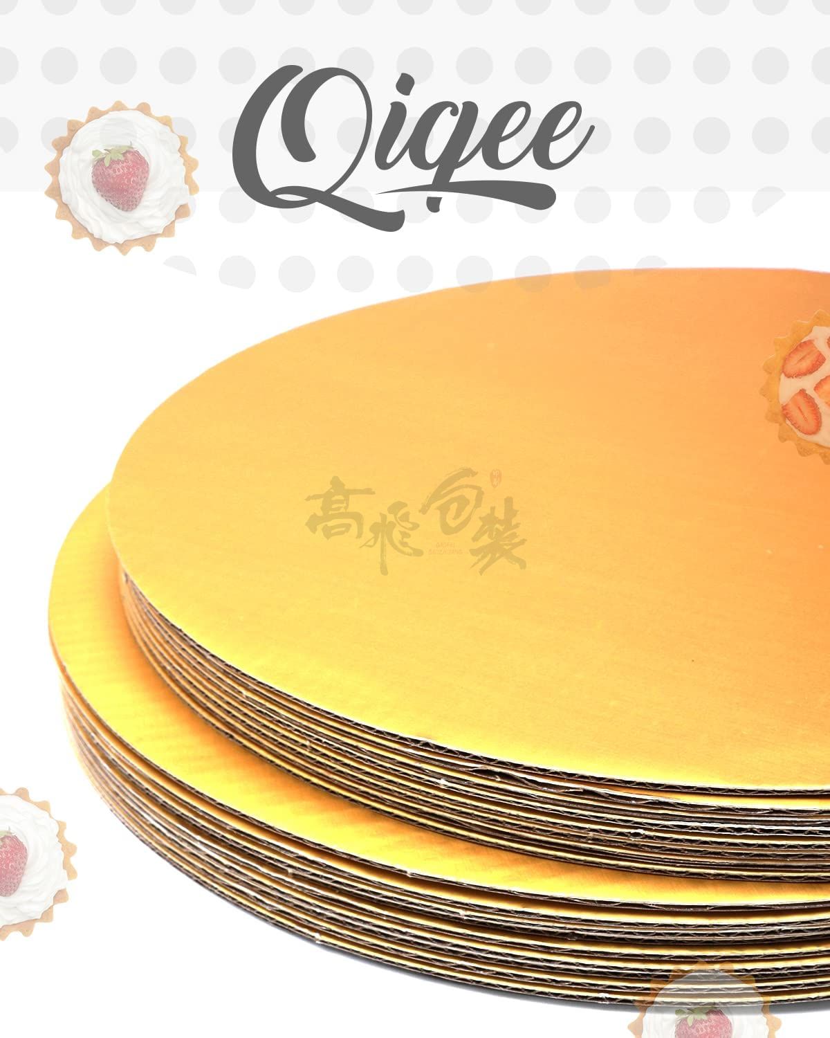 Custom Wholesale Factory Cake Round Base Board Golden White Silver Cake Board Wedding Disposable Decorating Circle Cardboard