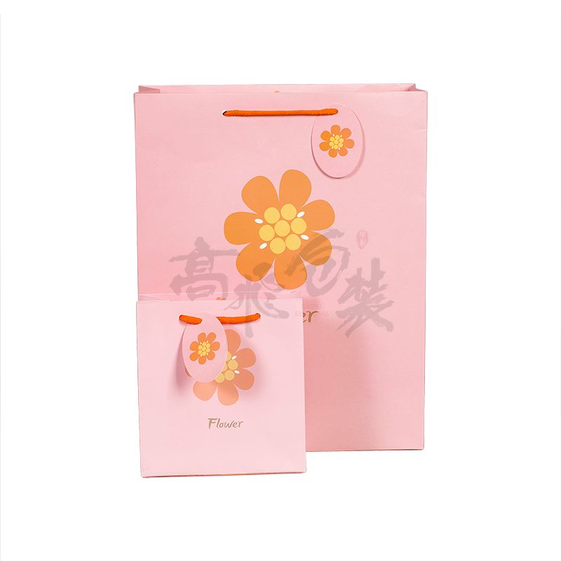 FSC Certificate Wholesale Custom recycled paper bags with handles Clothes packaging bags with your own logo