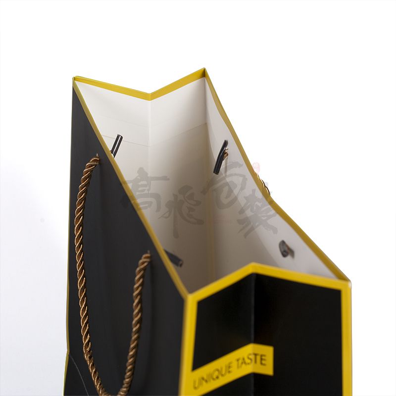 Recycled brown kraft paper bag with your own logo