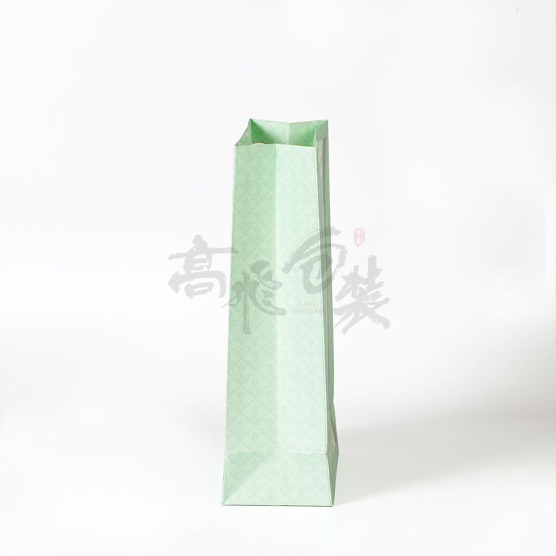 eco friendly full color printing packaging kraft paper bag 10kg wholesale