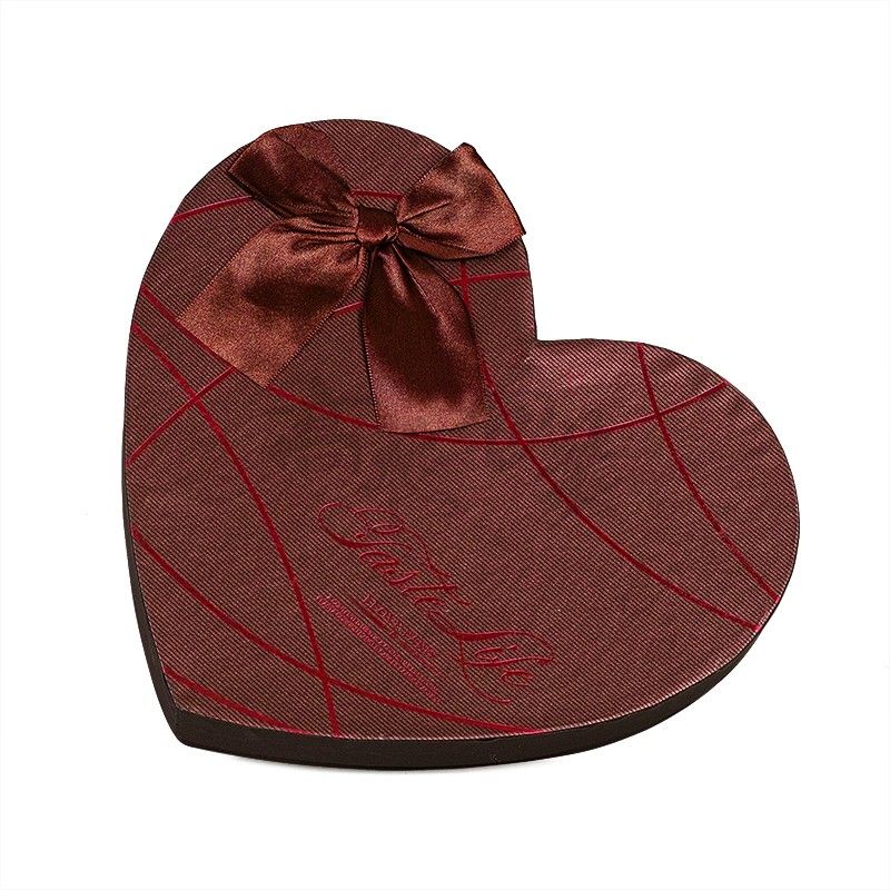 Custom High Quality Biodegradable Heart Shape Wedding Packing Gift Box Paper Empty Luxury Chocolate Packaging box