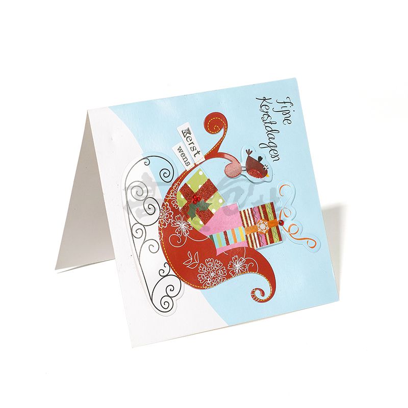 Custom Luxurious Acrylic Wedding Thank You Invitation Cards With Envelopes For Shopping Card