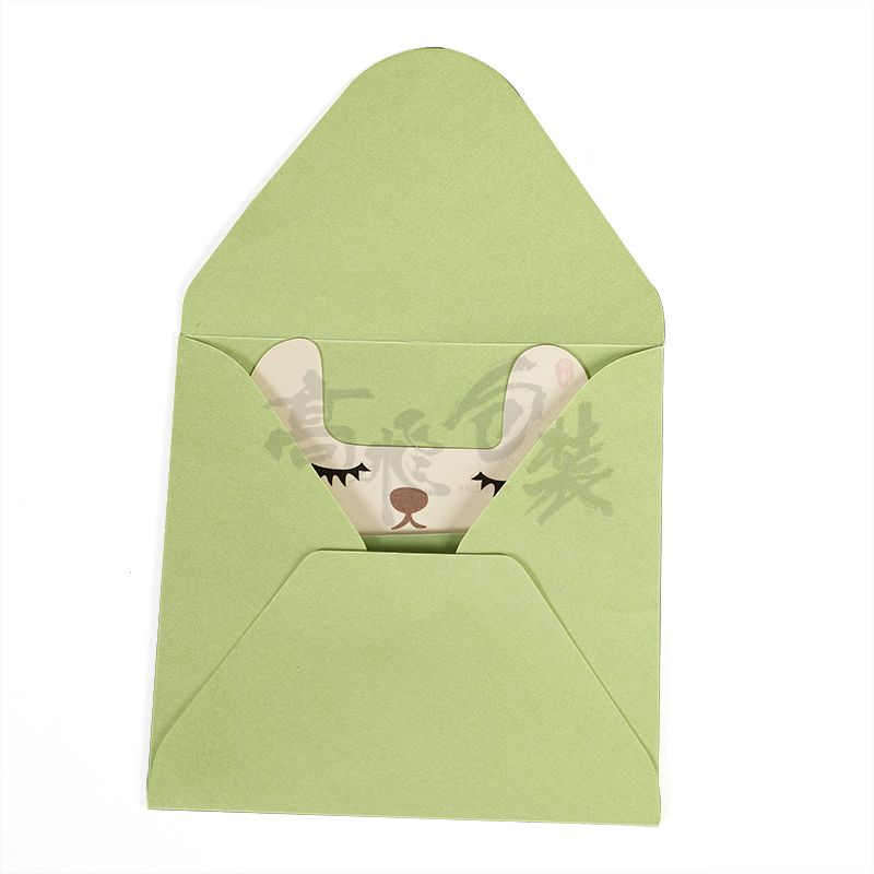 Custom Handwritten Fashion Popular Small Size Thank You Greeting Smart Wedding Cards Set With Envelopes