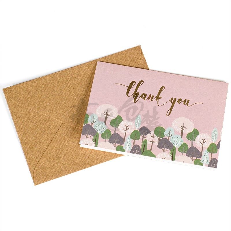 Eco Friendly Assorted Greeting Birthday Christmas Different Shapes Custom Printed Playing Cards With Envelopes