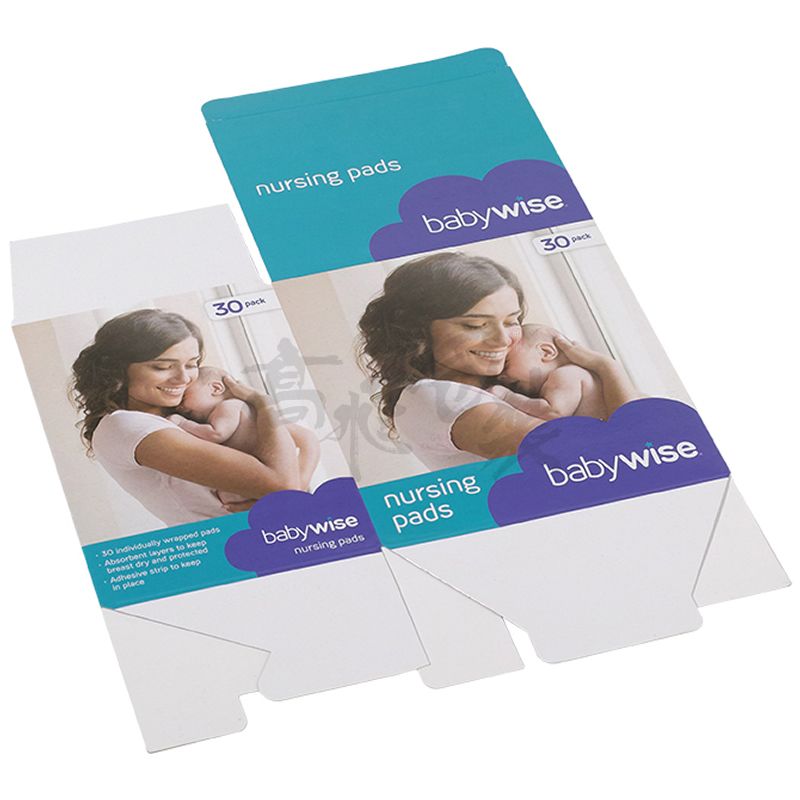 baby feeding bottle box transparent baby products shower packaging box