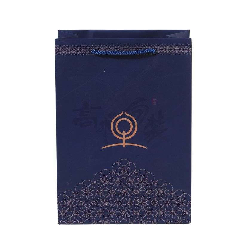 Custom Wine Branded Bottle Paper Packaging Bags With Logo