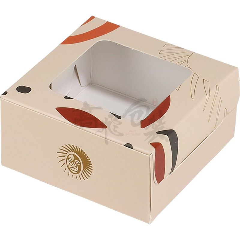 custom kraft 11 inch 4 in 12 inches window cake packaging gift box luxury