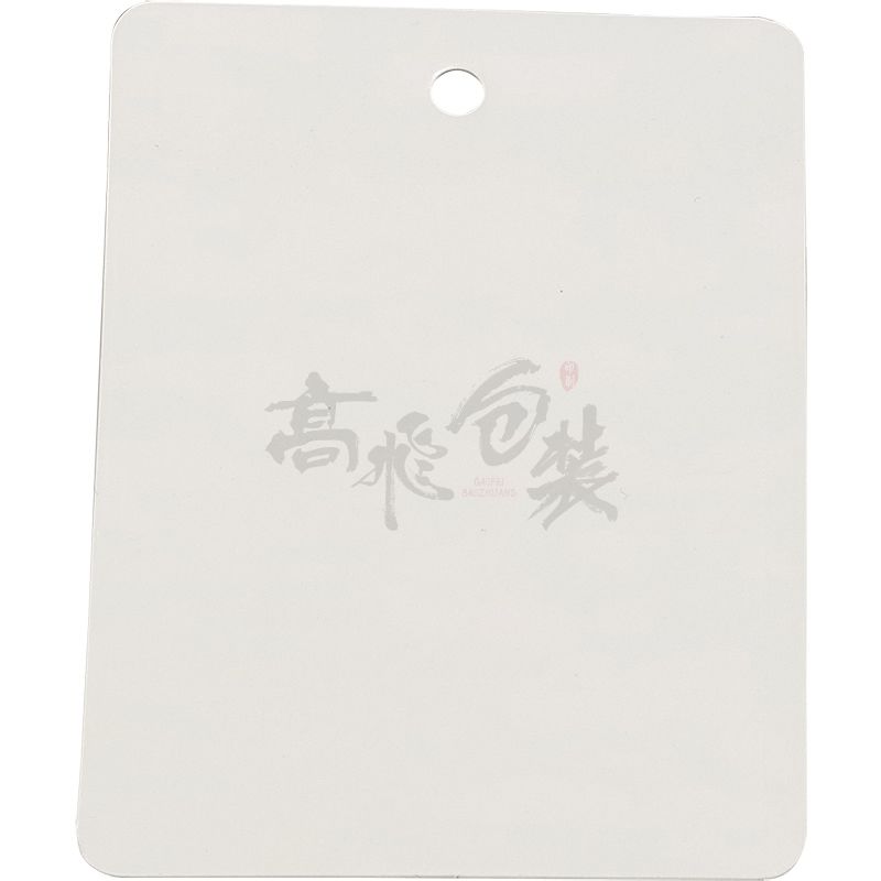 Cheap Custom Design Printing Name Logo Paper Garment Hangtag Labels Clothing Hang Tags with String