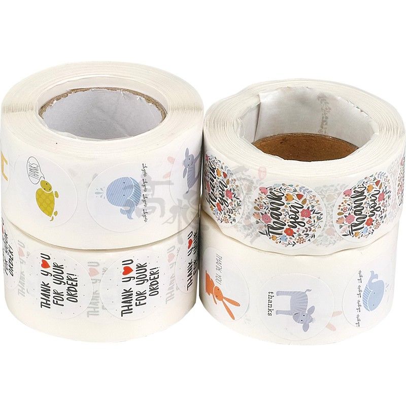 Waterproof Custom Adhesive Vinyl Sticker Roll