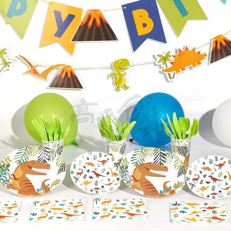 Custom Eco-Friendly Wholesale Kids Party Favors Decoration Set Birthday Party Supplies