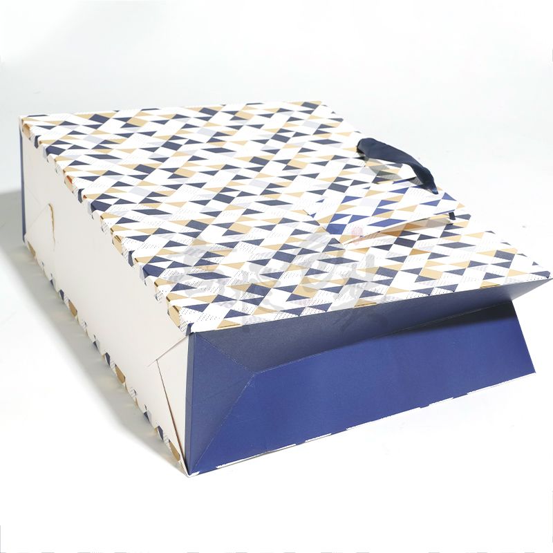 ECO-Friendly Custom Printed Your Own Logo White Brown Kraft Gift Craft Shopping Paper Bag With Handles