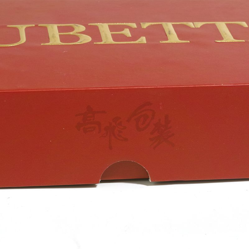 Wholesale Custom Printed Handmade Luxury Rigid Paper Cardboard Red Hot Stamping Gift Box