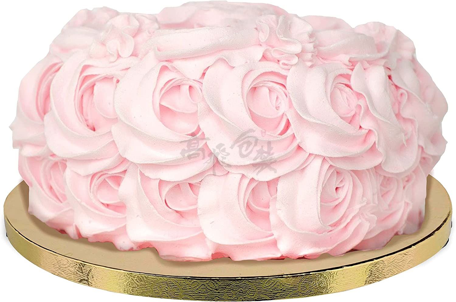 Custom Gold Cake Board Rounds Circle Cardboard Base 6, 8 And 10-Inch Perfect For Cake Decorating