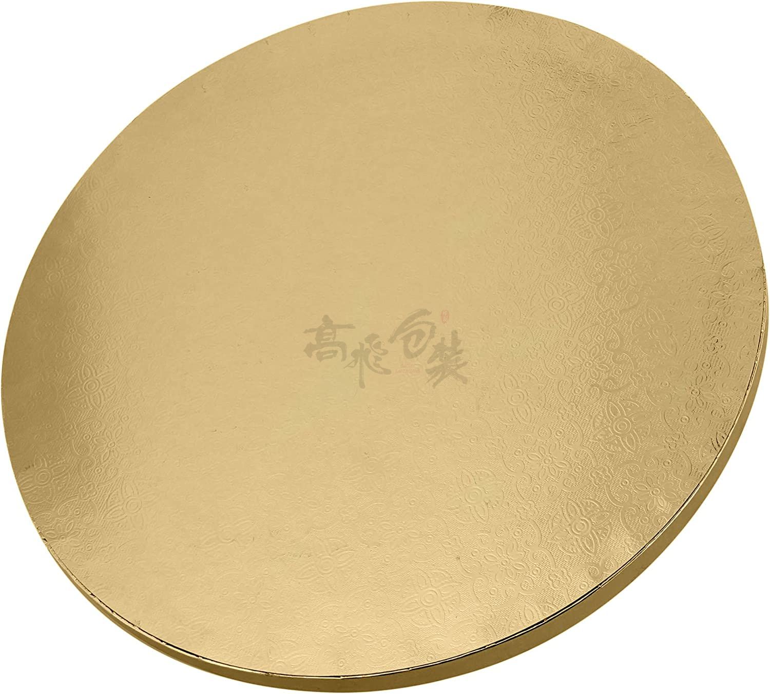 Custom Gold Cake Board Rounds Circle Cardboard Base 6, 8 And 10-Inch Perfect For Cake Decorating