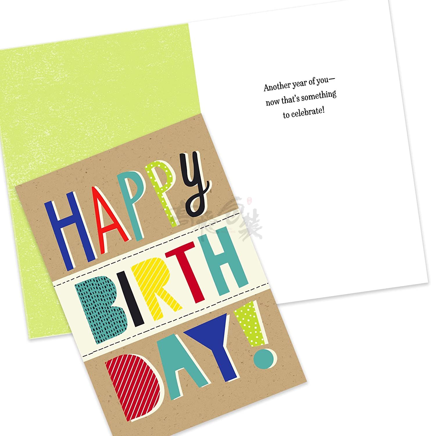 Custom Inside Happy Assorted Birthday Cards Assortment Bulk with Envelopes