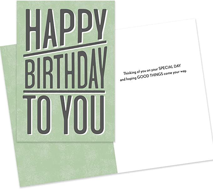 Custom Inside Happy Assorted Birthday Cards Assortment Bulk with Envelopes